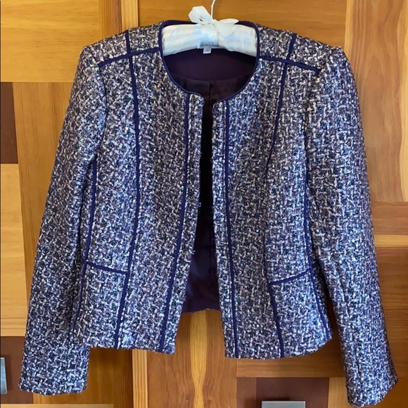 Tory Burch Purple and Pink Sequenced Jacket - Picture 10 of 16